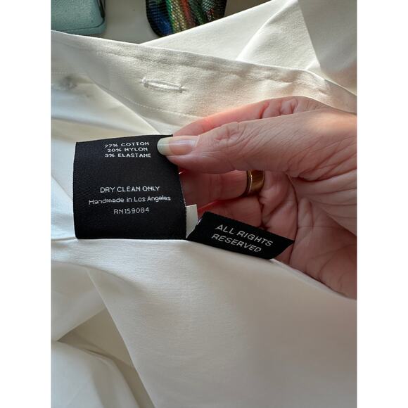 NWT Libertine Silk Screen Melange Deconstructed Mandarin Button Shirt L / XL - Picture 16 of 16